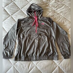 The North Face packable rain jacket